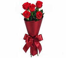 Букет 5 Красных роз Эдлесс Лав в Ашитково