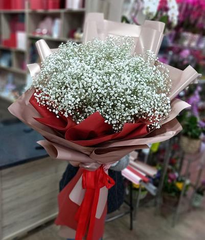 Букет цветов из: Гипсофила в Ашитково
