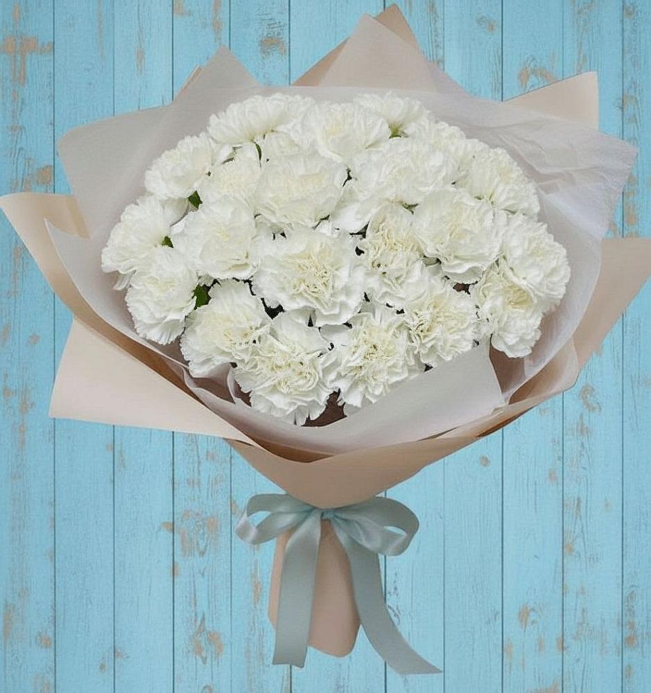 Букет цветов из: Гвоздики в Ашитково