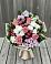 Букет цветов из: Альстромерии, Гвоздики, Розы и Хризантемы в Ашитково