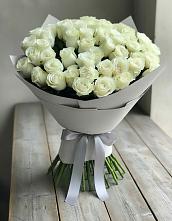 Букет 35 Белых роз в Ашитково