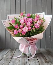 Букет Розовый кустик #REPLACE_PRED# Ашитково