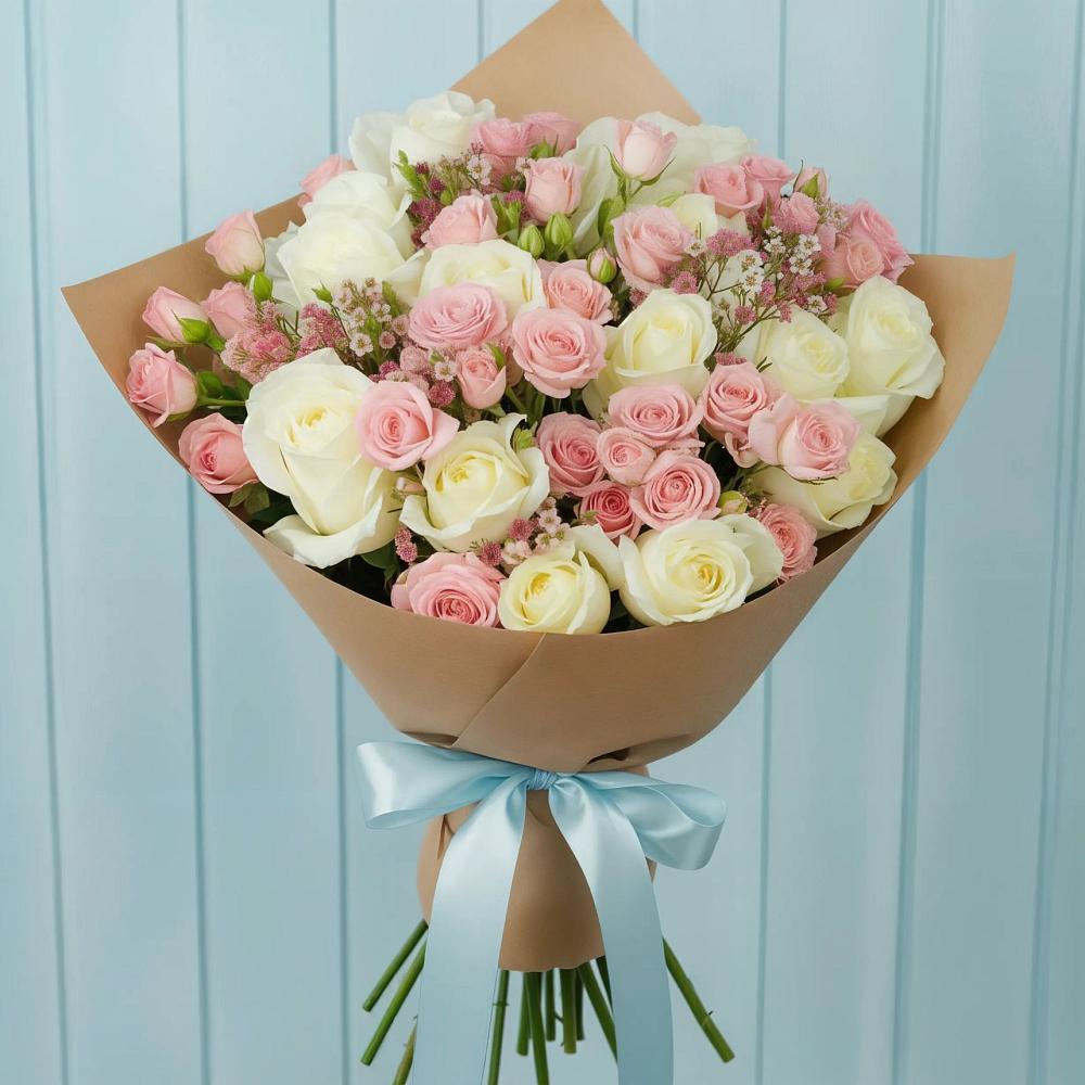 Букет цветов из: Розы в Ашитково