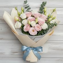 Букет цветов из:  Лизиантусы #REPLACE_PRED# Ашитково