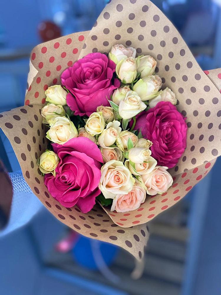 Букет цветов из: Розы в Ашитково