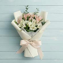 Букет цветов из:  Альстромерии в Ашитково