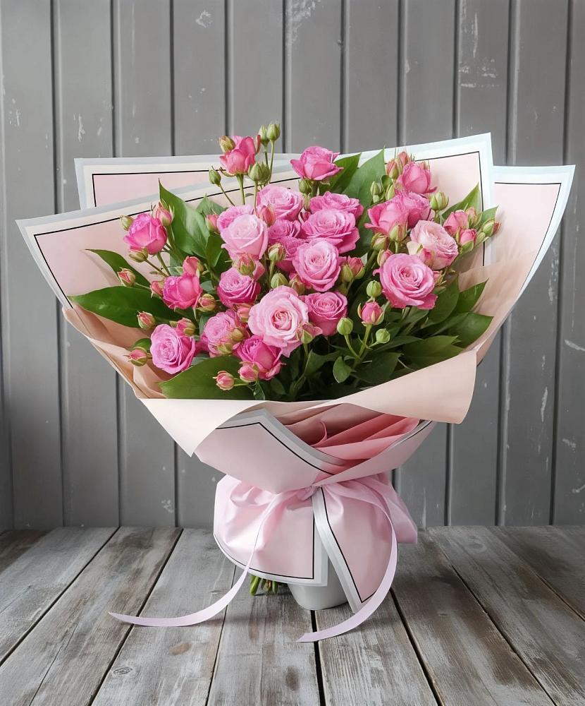 Букет Розовый кустик в Ашитково