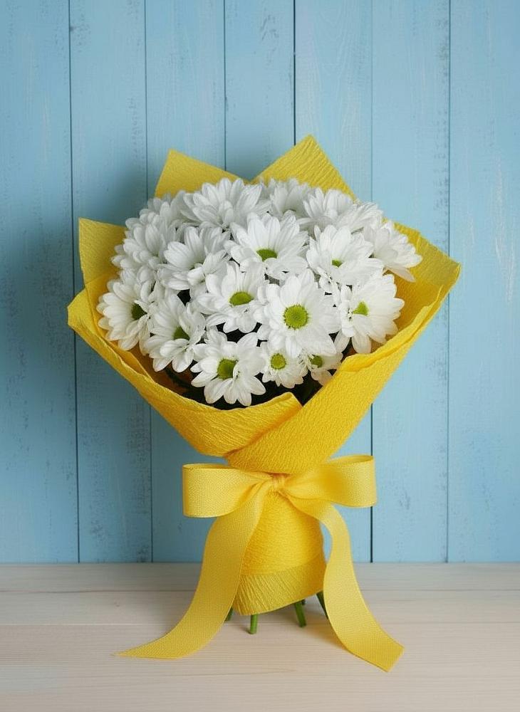 Букет цветов из: Хризантемы в Ашитково