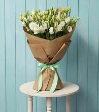 Букет цветов из:  Лизиантусы в Ашитково