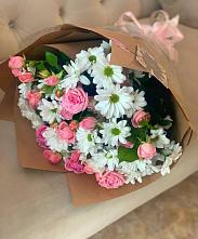 Букет цветов из:  Розы и Хризантемы #REPLACE_PRED# Ашитково