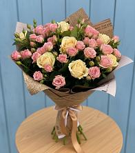 Букет цветов из:  Розы в Ашитково