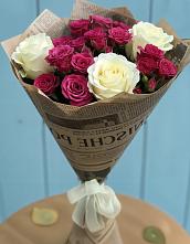Букет цветов из:  Розы в Ашитково
