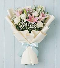 Букет цветов из:  Лилии в Ашитково