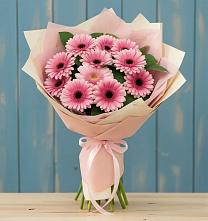 Букет цветов из:  Герберы #REPLACE_PRED# Ашитково